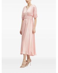 Guess - Braided-Waist V-Neck Dress - Lyst