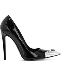 Philipp Plein - 120Mm Patent Pointed-Toe Pumps - Lyst