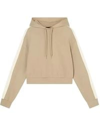 ARMANI EXCHANGE - Side-Stripe Drawstring Hoodie - Lyst