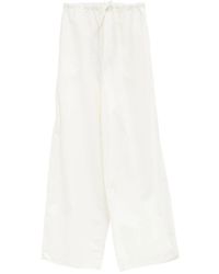 Baserange - Drawstring Straight Trousers - Lyst