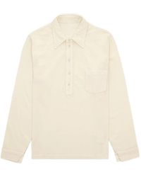 Fortela - Grayson Long-Sleeve Polo Shirt - Lyst