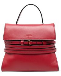 Moschino - Tie Me Belt-Detail Top-Handle Mini Tote Bag - Lyst