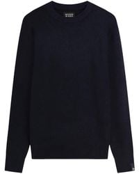 Scotch & Soda - Crew-Neck Ribbed-Trim Sweater - Lyst