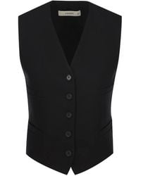 Fendi - V-Neck Sleeveless Waistcoat - Lyst
