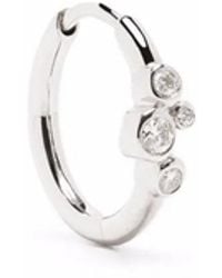 Maria Black - 14Kt Elena Diamond Huggie - Lyst