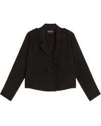 Zadig & Voltaire - Double-breasted Cropped Top - Lyst