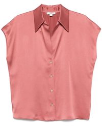 Vince - Hemd aus Seide - Lyst
