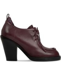 Etro - 75Mm Lace-Up Texan-Heel Pumps - Lyst