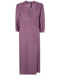 Laura Urbinati - Paisley Tie Belt Dress - Lyst