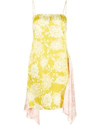 DSquared² - Jurk Met Bloemenprint - Lyst