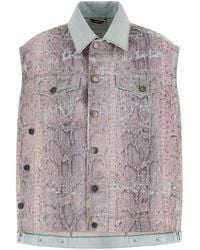 Haikure - Janette Denim Gilet - Lyst