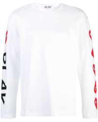 comme des garçons t shirt femme jaune