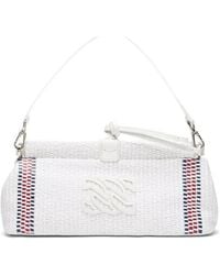 Casadei - Amalfi Woven Shoulder Bag - Lyst