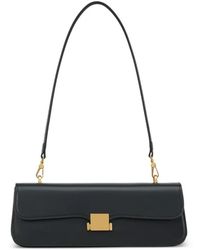 POTAMY - Flap Top Leather Shoulder Bag - Lyst