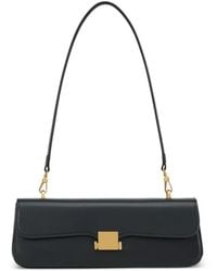 POTAMY - Flap Top Leather Shoulder Bag - Lyst