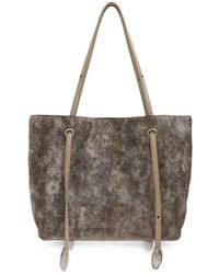 DIESEL - D-Rop Cracked-Effect Tote Bag - Lyst
