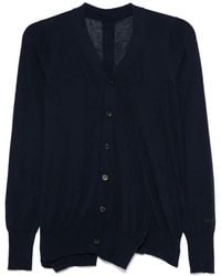 Yohji Yamamoto - V-Neck Cardigan - Lyst