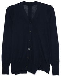 Yohji Yamamoto - Vネック カーディガン - Lyst