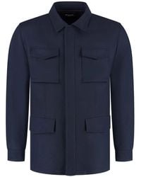 Kiton - Multi-Pocket Field Shirt Jacket - Lyst