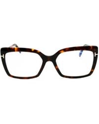 Tom Ford - Cat-Eye Frame Glasses - Lyst