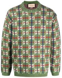 Gucci - Wool GG Sweater - Lyst
