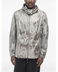 McQueen - Logo-Print Hooded Jacket - Lyst