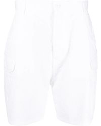 Giorgio Armani - Shorts Con Tasche Cargo - Lyst