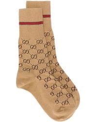 Gucci - GG Pattern Socks - Lyst