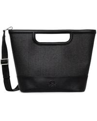 Benetton - Borsa Tote Con Dettaglio Cut-Out - Lyst