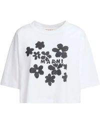 Marni - Boxy T-Shirt - Lyst
