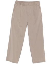 Herno - Pleated Elasticated-Waist Trousers - Lyst