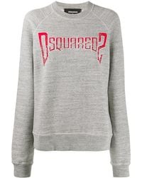 DSquared² - Jersey Con Logo Estampado - Lyst