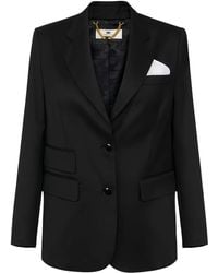 Elisabetta Franchi - Pocket Square Single-Breasted Jacket - Lyst