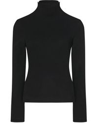 Rosetta Getty - Top con cuello alto - Lyst
