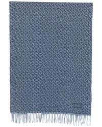Liu Jo - Logo-Pattern Fringed Scarf - Lyst
