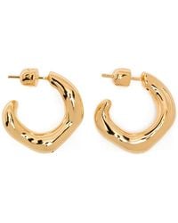 Maria Black - Anil Wavy Hoop-Design Earrings - Lyst