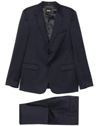 BOSS - Single-Breasted Two-Piece Suit - Lyst