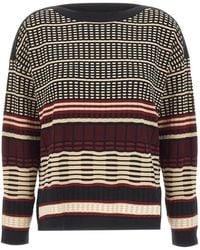 Elena Miro - Pullover Mit Geometrischem Muster - Lyst