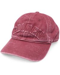 Golden Goose - Logo-Patch Star-Stud Baseball Cap - Lyst
