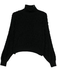 Twinset - Coltrui Met Franje Afwerking - Lyst