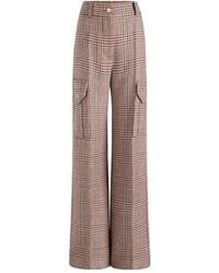 Patou - Prince Of Wales-Check Cargo Pants - Lyst