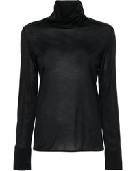 Fabiana Filippi - T-Shirt En Soie - Lyst
