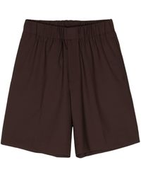 Sandro - Elasticated-waist Bermuda Shorts - Lyst