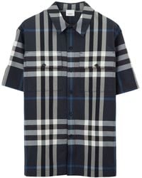 Burberry - Camisa con motivo Vintage Check - Lyst