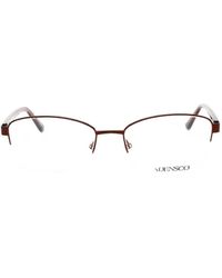 Adensco - Cat-Eye Half-Rim Glasses - Lyst