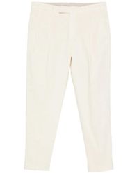 PT Torino - Pleated Tapered Trousers - Lyst