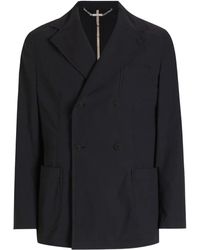 Dolce & Gabbana - Blazer con doble botonadura y bolsillo de parche - Lyst