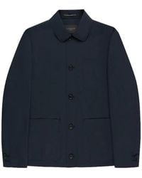 Incotex - Buttoned Shirt Jacket - Lyst