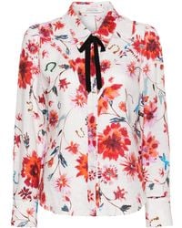 Dorothee Schumacher - Ease I Blouse Met Bloemenprint - Lyst