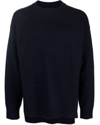 Jil Sander - Drop-Shoulder Long-Sleeve Jumper - Lyst